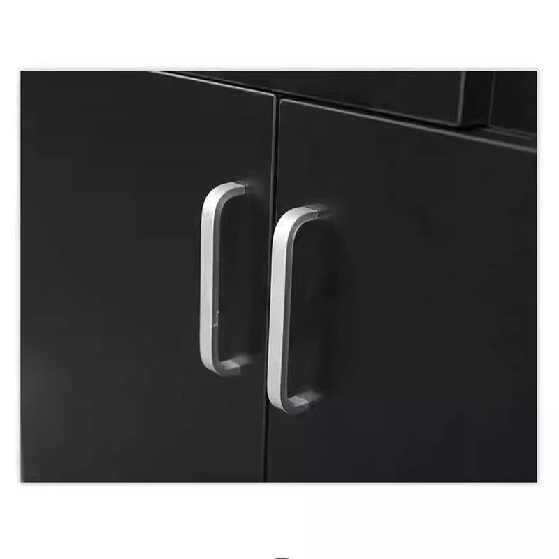 

Multi-functional Salon Trolley Wheels Hairdressing Auxiliary Trolleys Spa Barber Station Trolley Equipped Chariot Coiffure