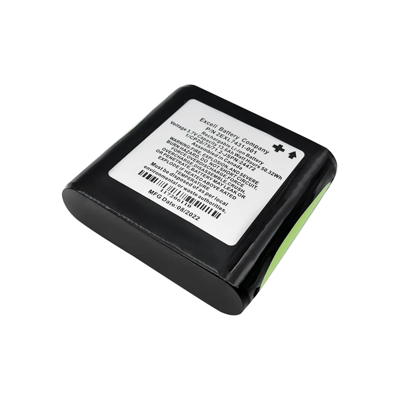 Imagem -06 - Bateria Recarregável Li-ion para Coletores de Dados Topcon Substituição 3.7v 13.6ah Fc500 Fc300