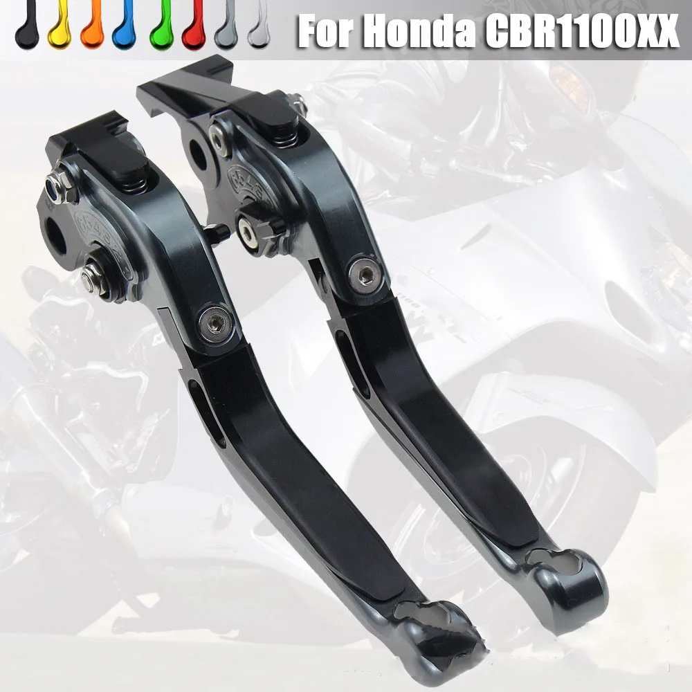 

For Honda CBR1100XX 1997-2007 Motorcycle Brake Clutch Levers CNC Foldable Anti-breakage Adjustable Modified Clutch Brake Levers