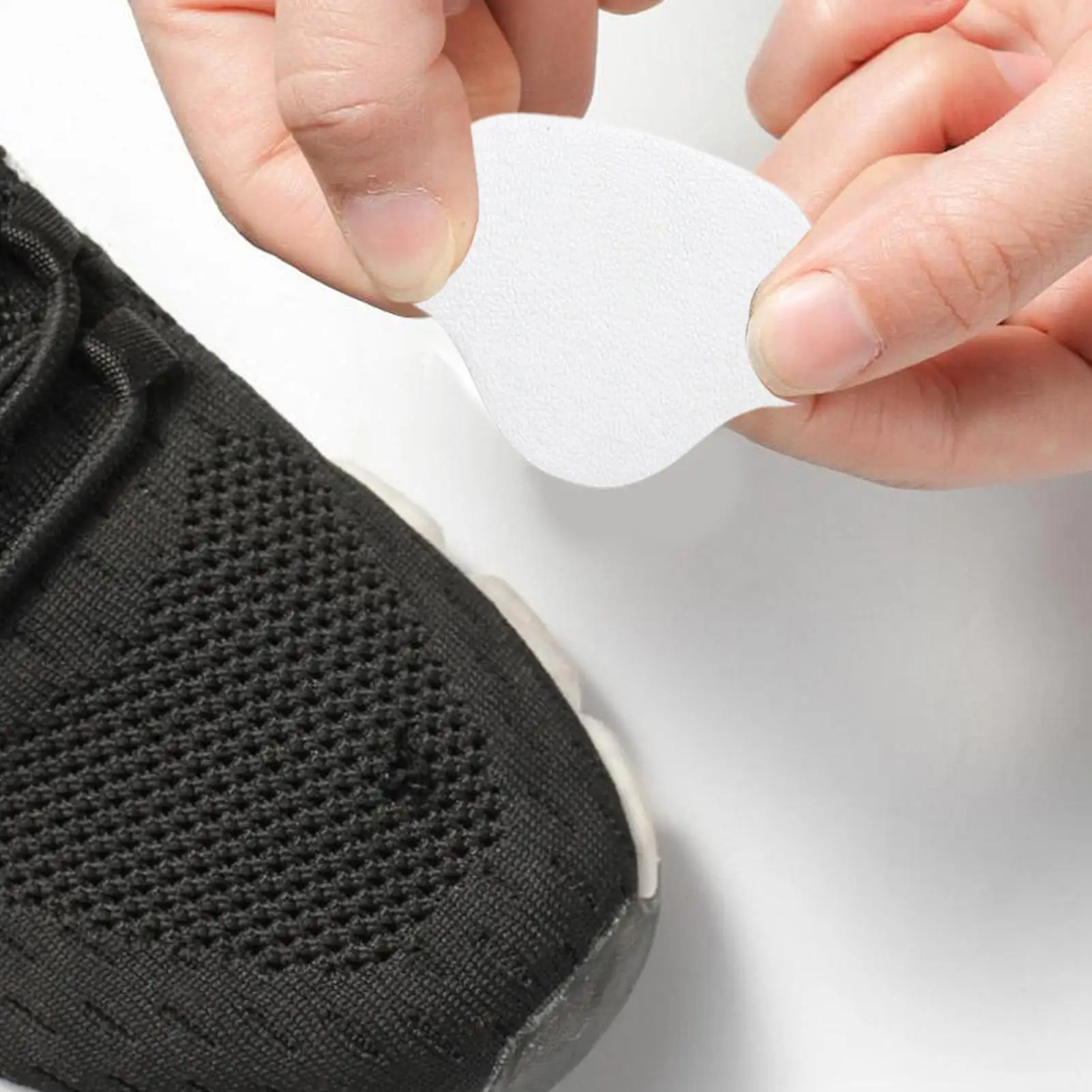 Réparation du talon de chaussure 4 pièces Inserts de talon de chaussure auto-adhésifs Fournitures quotidiennes à la maison pour la course à pied Sports Fitness Athlètes Jeunes à l'intérieur