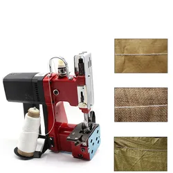 110V 190W Portable Electric Sewing Machine Bag Stitching Closer Sack Seal Sewing Machine For Factory Warehouses, Bag Sealing