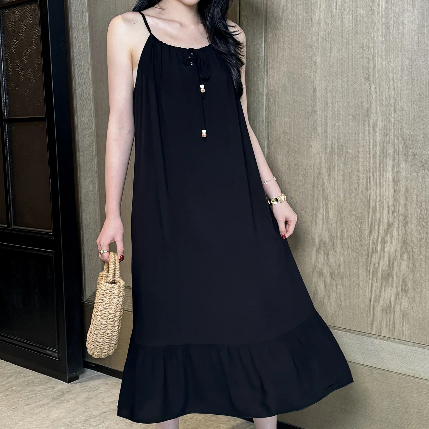 Women Summer Viscose Sleepshirts Flower Cute Nightgowns Sleeveless Women's Clothes Nightdress Sleepwear 5
