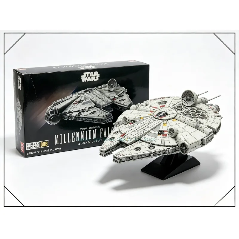 【in-stock】bandai-star-wars-vehicle-model-006-millennium-falcon