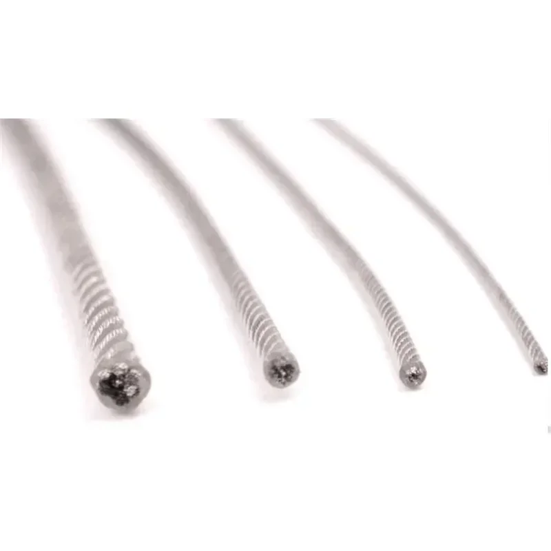 Dia 0.5/1/1.5/2/2.5/3/5mm 304 Stainless Steel PVC Coated Flexible Wire Rope Soft Cable Transparent Stainless Steel Clothesline