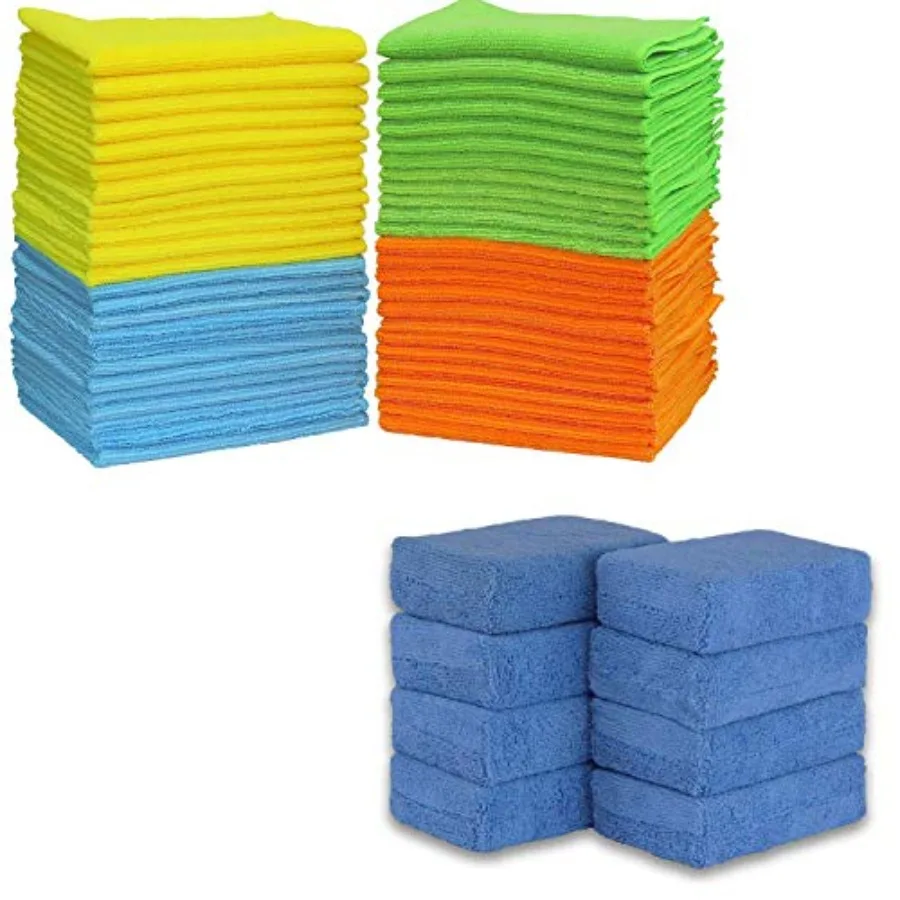 

Microfiber Cleaning Cloth + Microfiber Ultra-Soft Applicator Foam