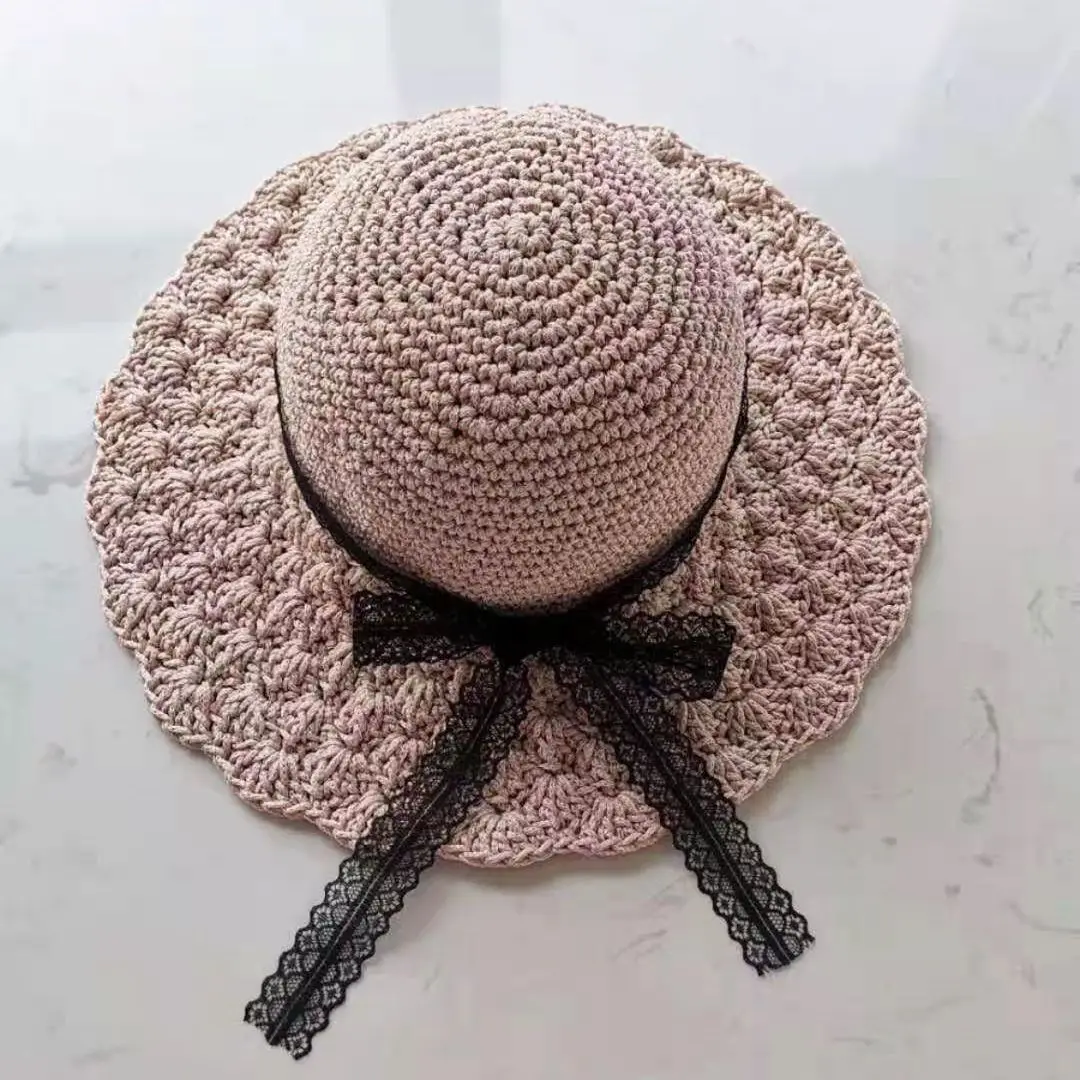 250 G/PC Summer Light Viscose Ice Rope Sun Hat Handwoven Diy Hook Cushion Hollow Bright Yarn For Crochet Crochet Bag Hat Shoes