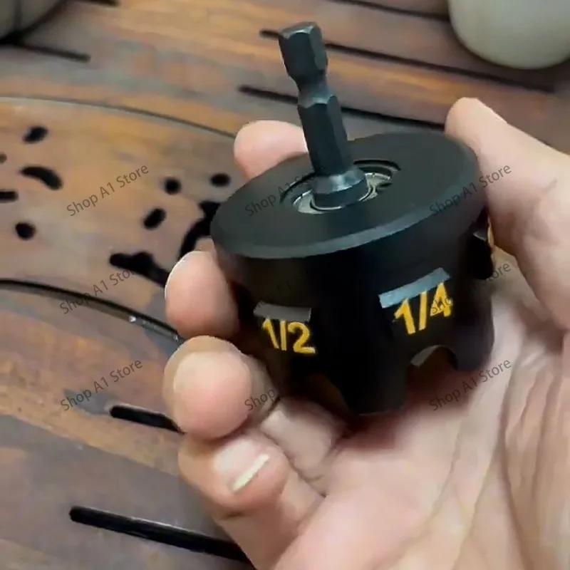 Metal Nut Zipper Drill Attachment for Fast Nut and Bolt Removal, Nut Remover Bolt Extractor Tool for Conduit Racks Socket Wrench