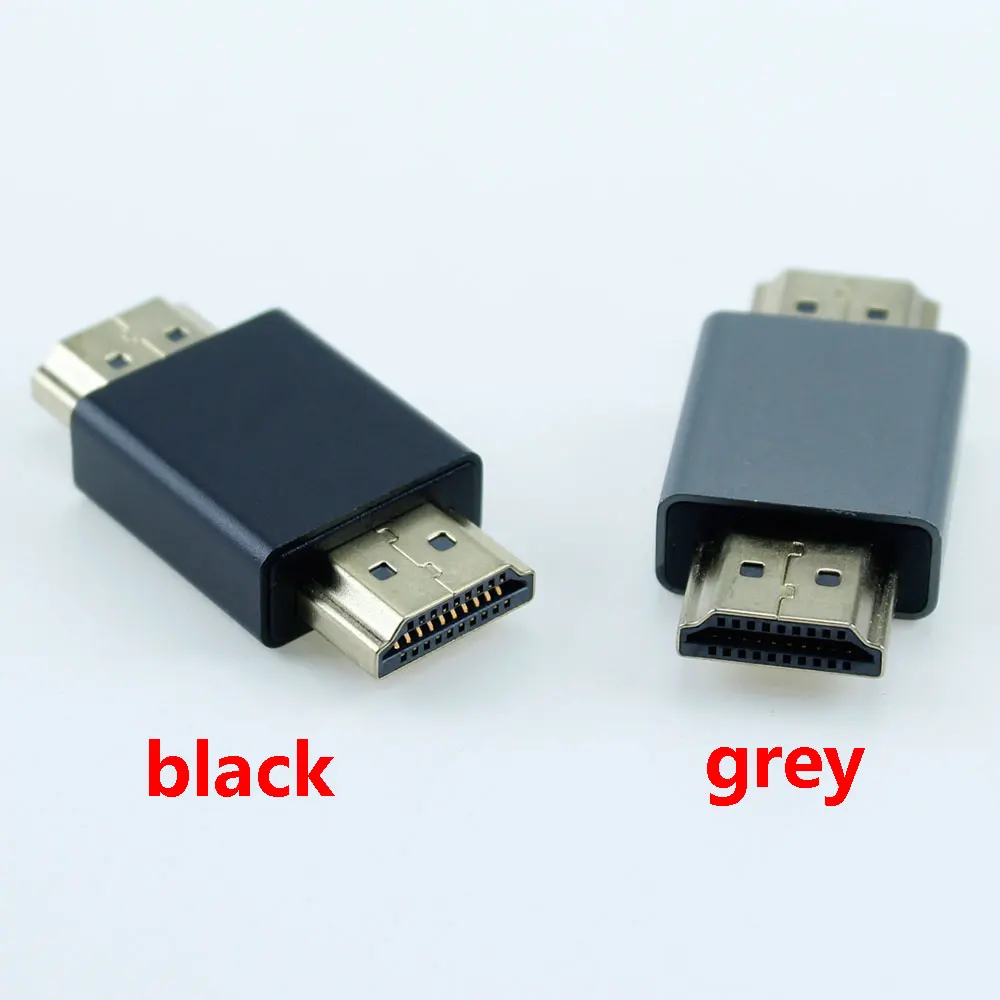 1Pcs HDMi male to male adapter 4K@60hz High definition HDMI male to male interface extender straight line lossless