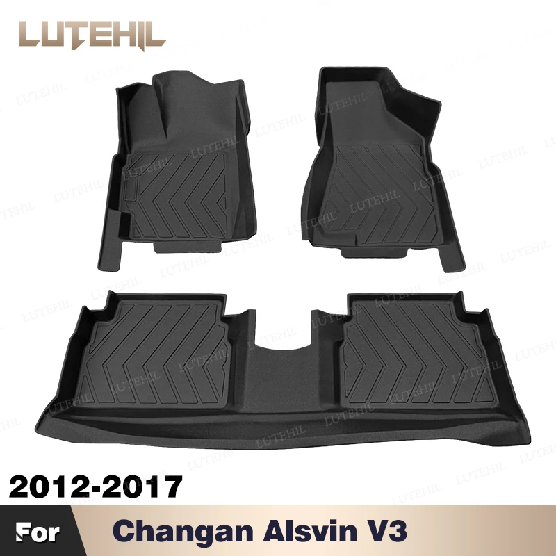

All-Weather TPE Floor Mat For Changan Alsvin V3 2012-2017 2016 2015 2014 2013 Carpet Cover Auto Interior Protector Accessories