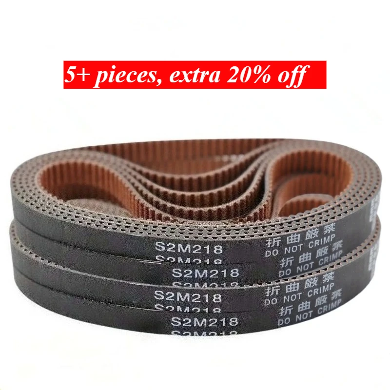 

S2M66 S2M72 S2M74 S2M76 S2M78 SUPER TORQUE Timing Belt G Motor Tools Sander Treadmill Pulley Circular Teeth Rubber Toothed Belt