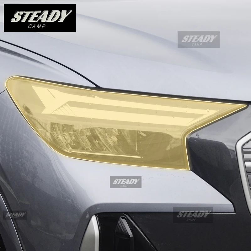 

Pre cutting Car Exterior Headlights PPF transparent protective film TPU scratch resistant film For Audi Q4 e-tron 2022-2024