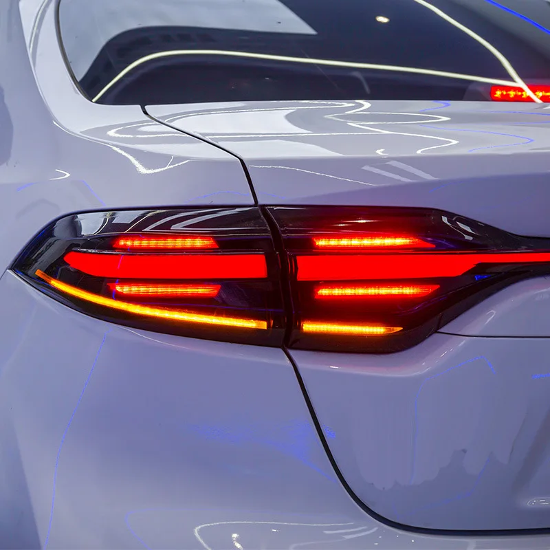New Car Modified LED Full-Width Through-Type Tail Light Sequential RGB Tail Light Assembly for 2019-2024  Levin Allion