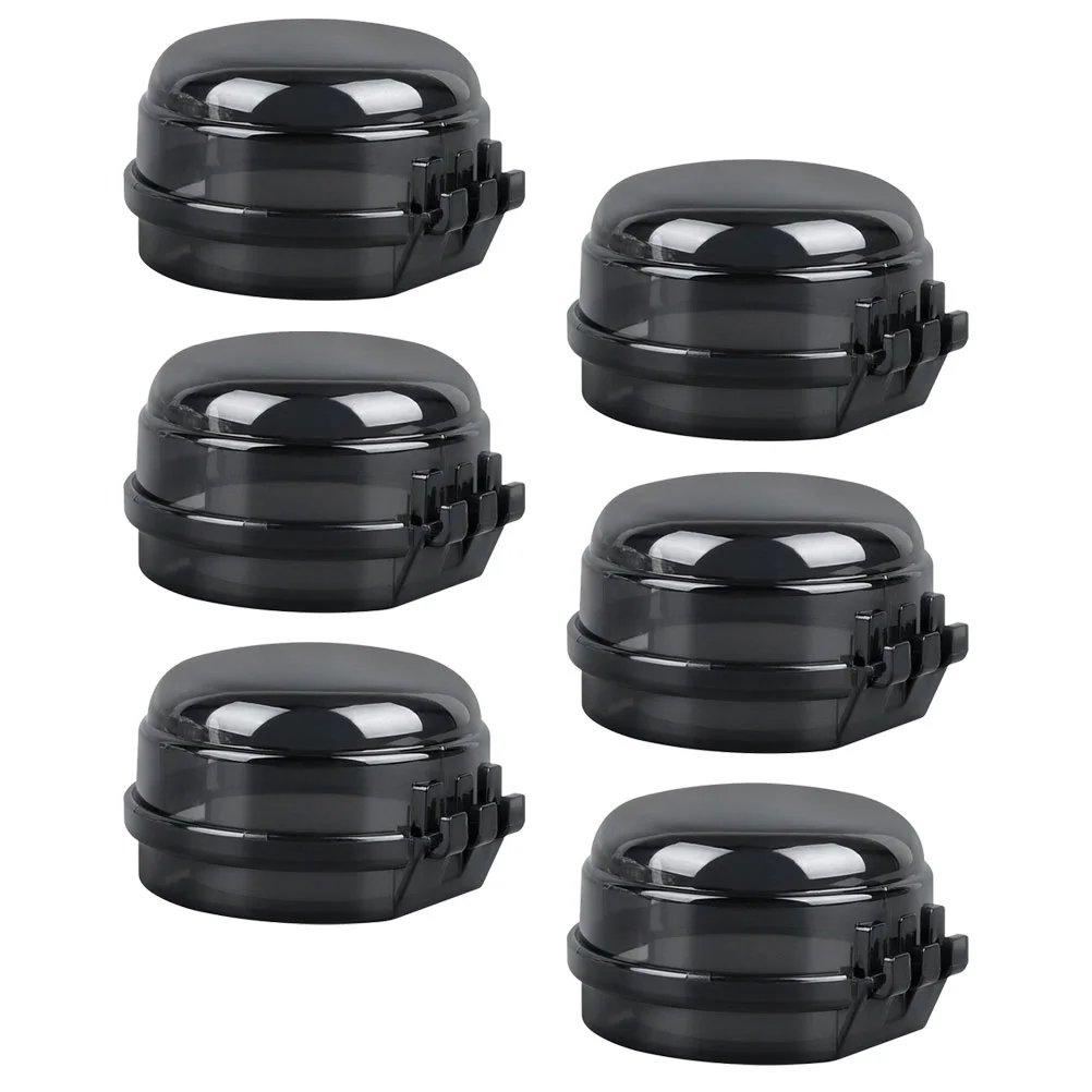 6 Pcs Gas Stoves Knob Cover Child Door Handles Covers Plastic Protector from Kids for Safety