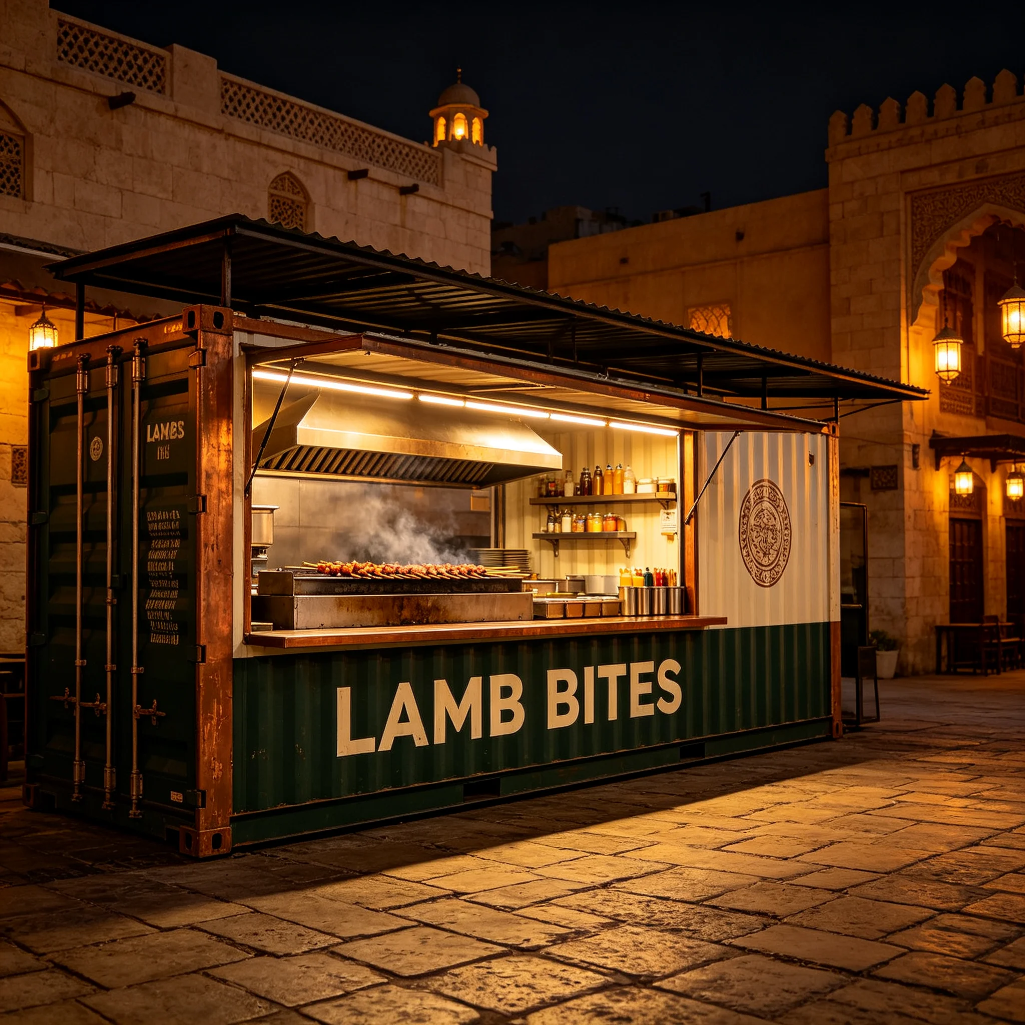 Multipurpose Container Booth Factory Direct Outdoor Shop for Retail Catering Markets and Events