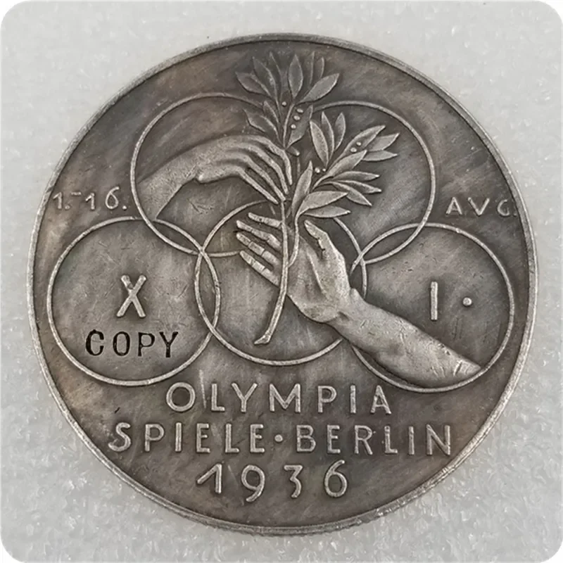 Type#1 1936 Germany Copy Coin Challenge Pocket Coins Christmas Gifts