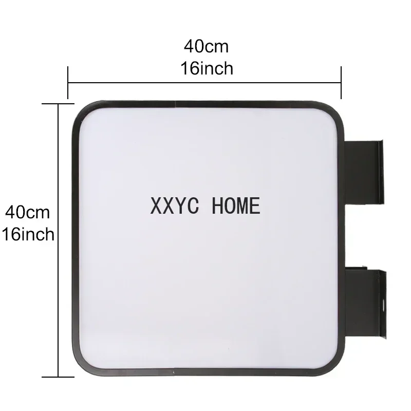Led Luminous Signs Customized Signboard Double-Sided Single Side Lightbox Advertising Lighting External Sign Shop Display
