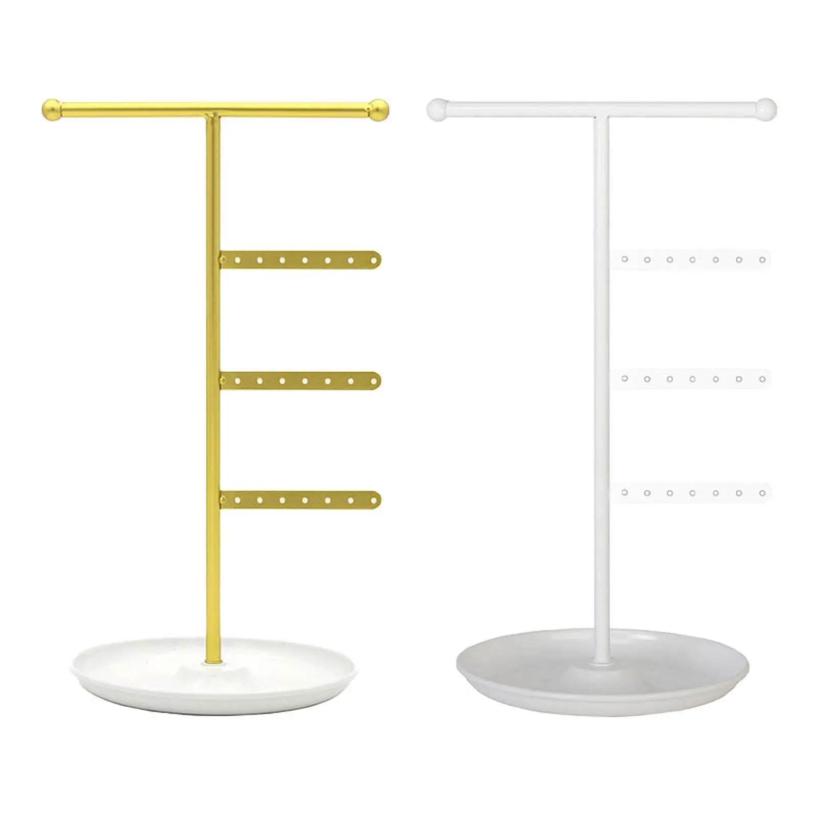

Jewelry Organizer Necklace Hanger Multifunction Practical Showcase Desktop