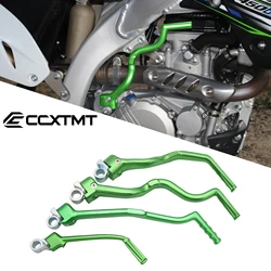 CNC aluminiowy kuty pedał z dźwignią rozrusznika do Kawasaki KX250F 2013-2015 KX85 KX100 2000-2020 KX450F 2008-2018 KLX450R