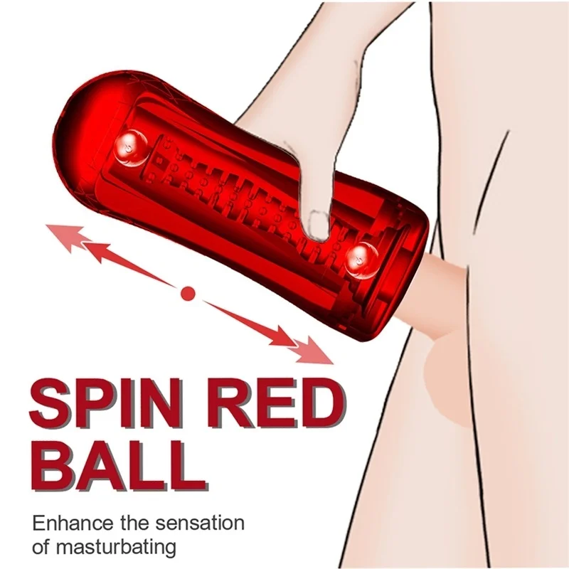 

Wireless Blasting Red Ball Male Masturbator Vagina Pocket Pussy Blowjob Masturbation Sex Toys For Man Penis Endurance Exercise