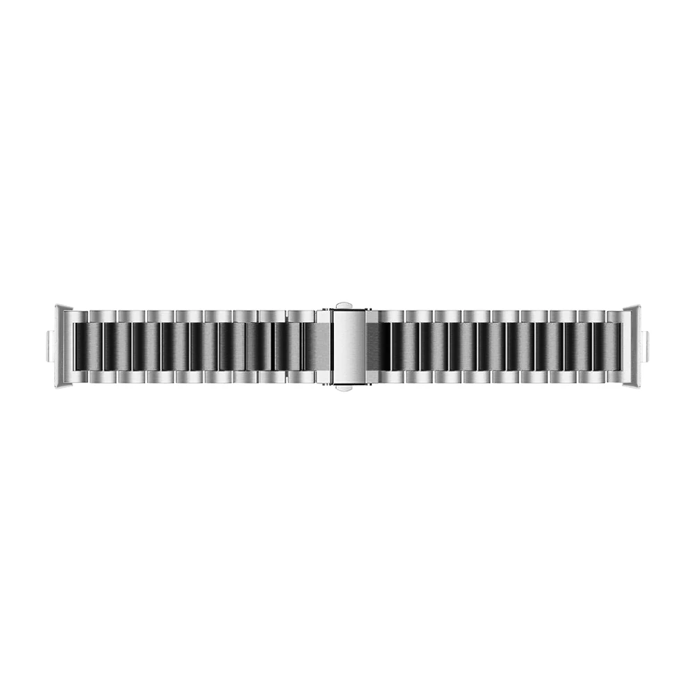 سوار من الفولاذ المقاوم للصدأ لساعة Huawei Watch Fit 3 حزام ثلاثة خرز سوار معدني لملحقات الساعة الذكية Huawei fit 3