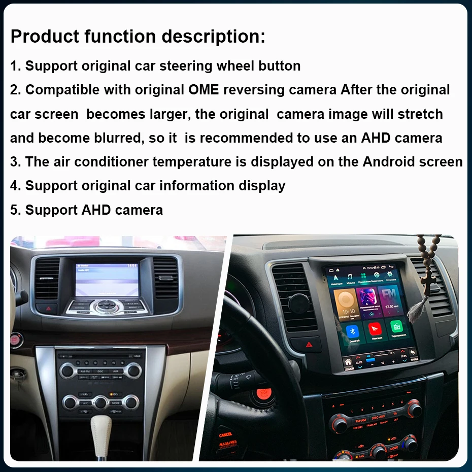 COHO For Nissan Teana J32 2008 - 2014 For Tesla style screen Car Radio Multimedia Video Player Navigation GPS Android 10 6+128GB