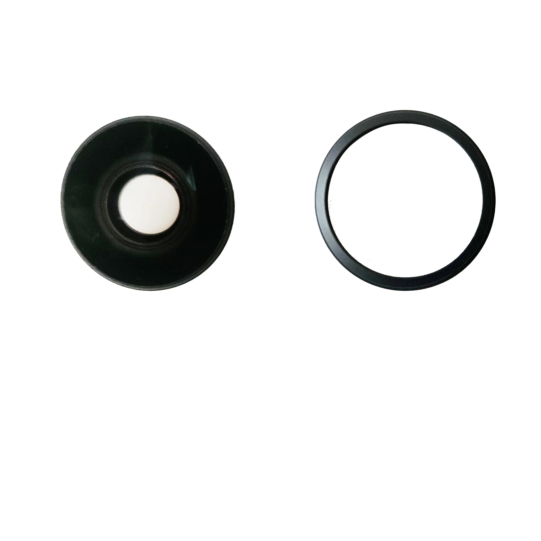 Insta360 One X3 Camera Repair Part, Lente de vidro frontal de substituição, Metal Alumínio O Circle Ring, Novo, 1Pc