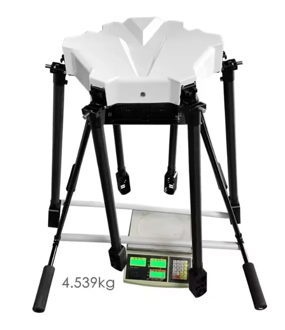 Six-axis folding frame landing gear quick-release slide