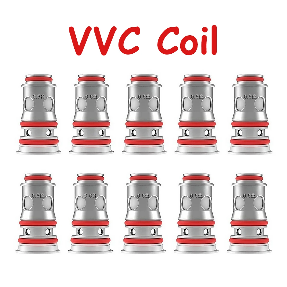 10PCS VVC Coil 0.15ohm 0.3ohm 0.6ohm 0.9ohm 1.2ohm Mesh Core for Jackaroo Min Pulse AIO Kit Pod Cartridge