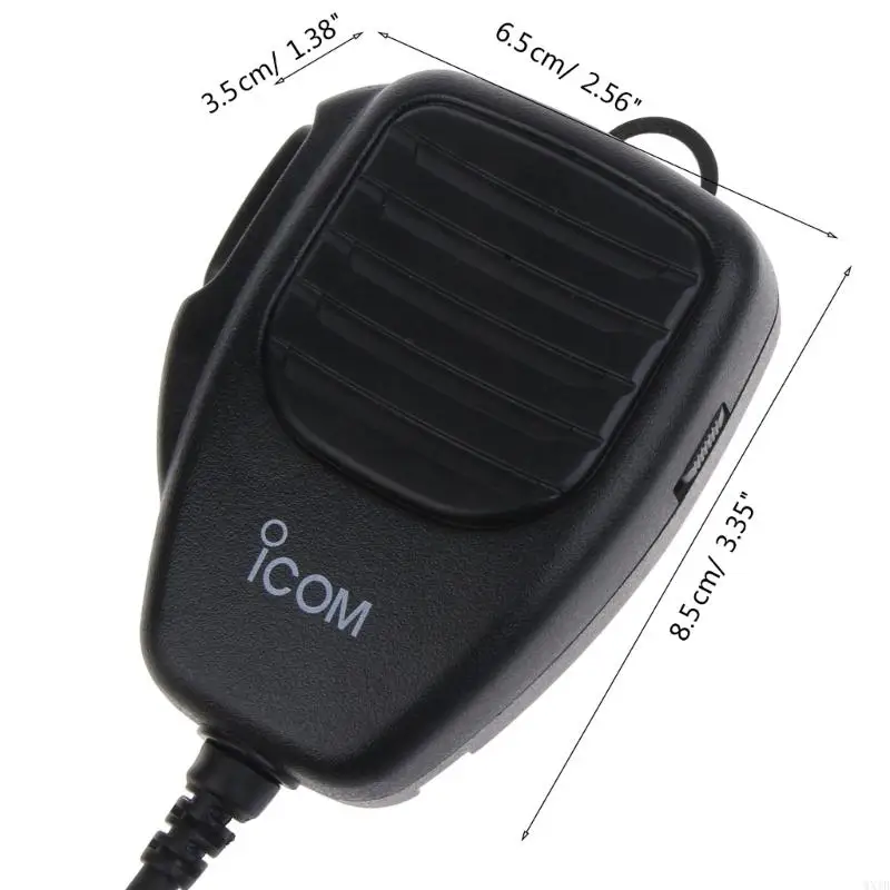 مكبر صوت ميكروفون محمول باليد 8pin المستخدم في HM-118N IC-706 IC-2100H