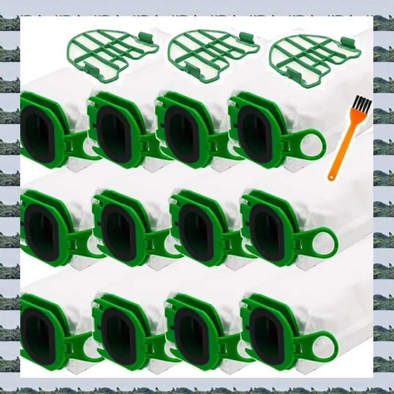 For Vorwerk Kobold VB100 FP100 Vacuum Cleaner Spare Parts Parts Dust Bag Motor Protection Filters High-Efficiency Filtration