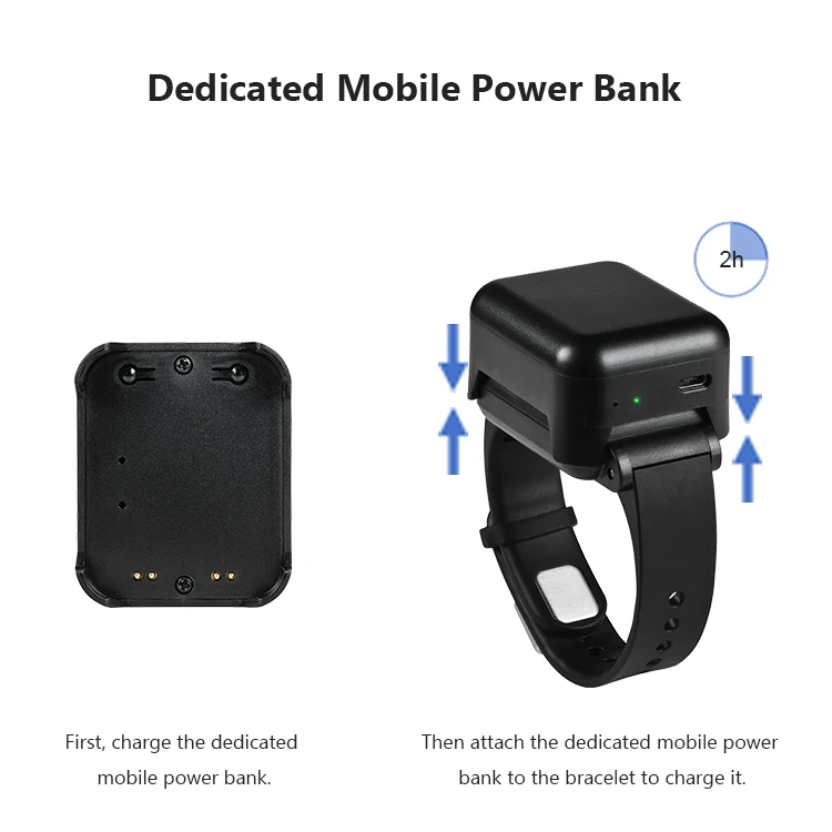 4G GPS سوار المقتفي رصد معدل ضربات القلب SOS GPS الإلكترونية معصمه جهاز تعقب لمرضى الزهايمر المسنين #5