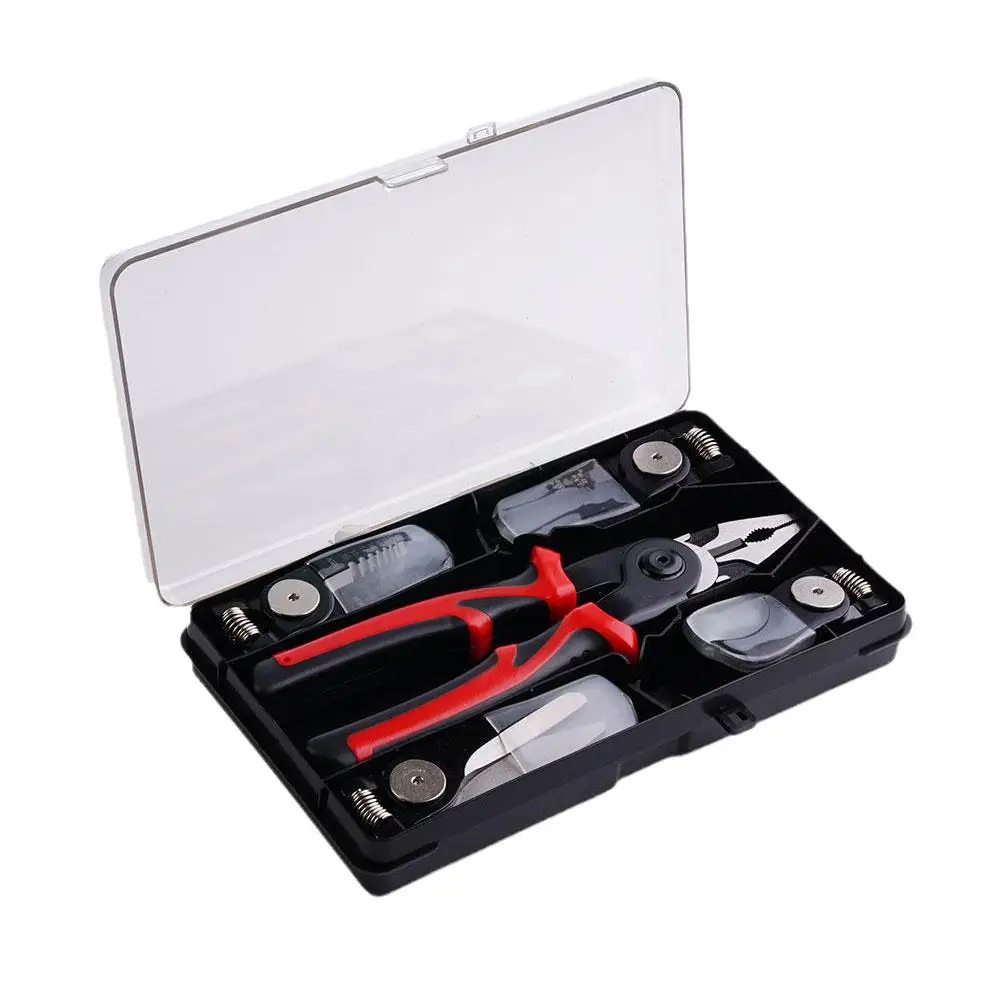 Multifunctional 5 In 1 Pliers Kit - Steel Wire Pliers - Wire Stripping Pliers - Interchangeable Head - Special For Electric P9H1