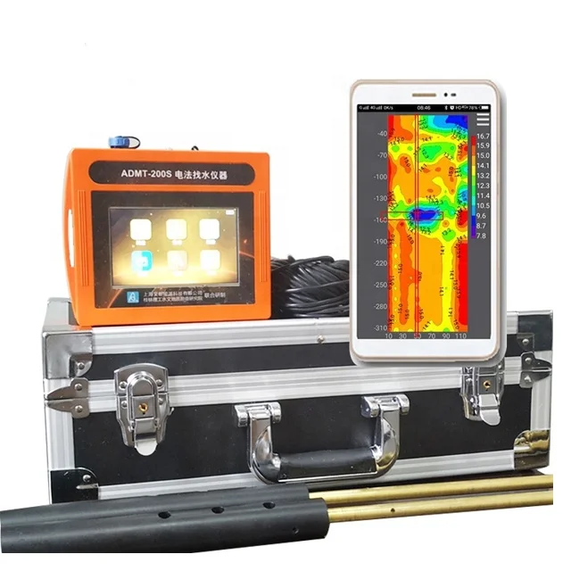 

New ADMT-200S Detectores Of Water/ Mineral Underground Treasures Finder