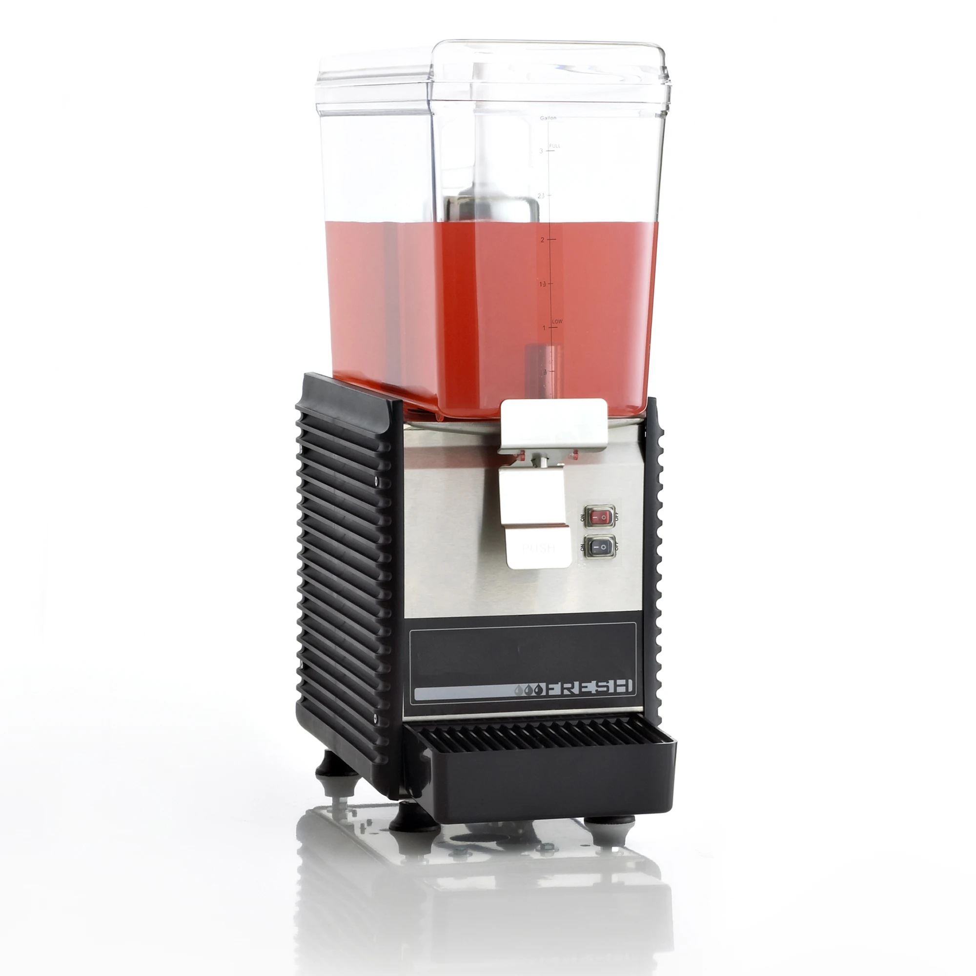 Single 1 bowl refrigerated premix cold drink machine, suitable for commercial restaurants and hotels