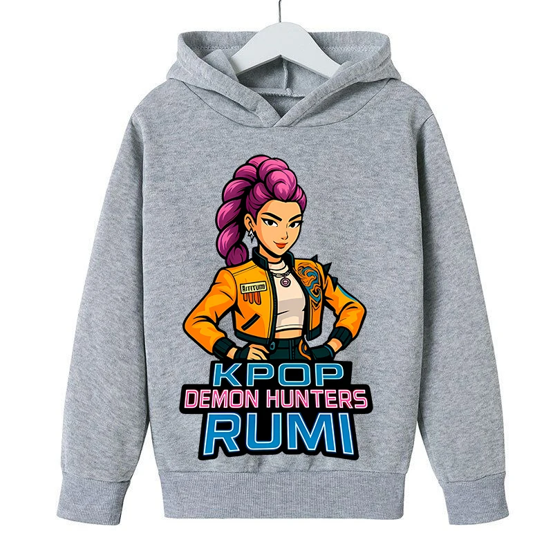 ملابس أطفال Kpop Witch Hunt، سترات للأولاد والبنات للربيع والخريف مع الدفء وبلوزات من الصوف #1