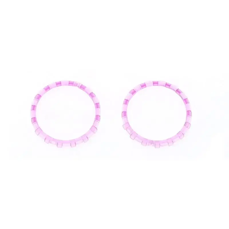 Chrome Custom Thumbstick Circle Accent Rings Compatible Microsoft- One Elite Controller -XONE E Repair Replacement