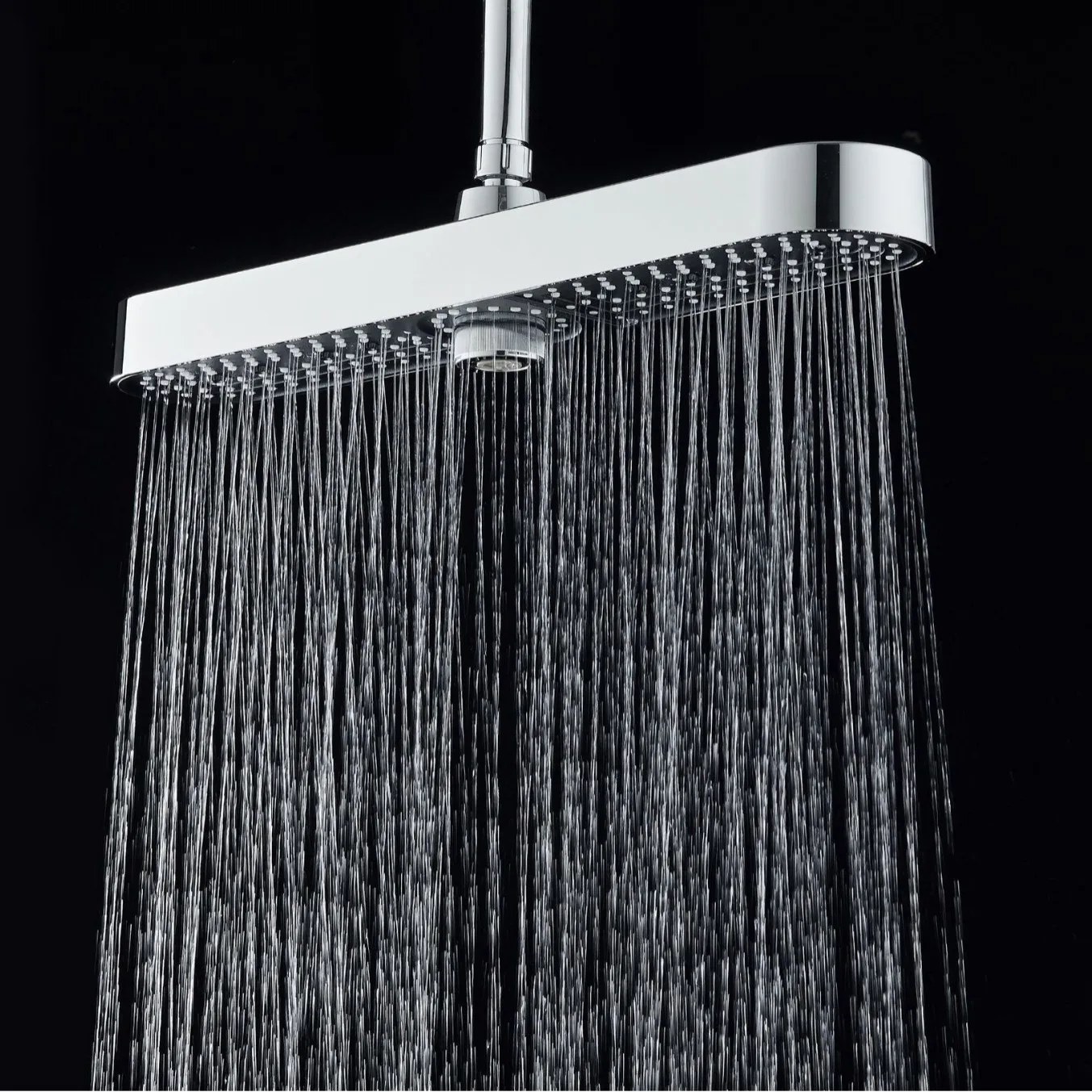 

48cm High Pressure Shower Head 3 Mode Supercharge Rainfall Showerhead Top Rain Shower Spray Water Saving Bathroom Accessories