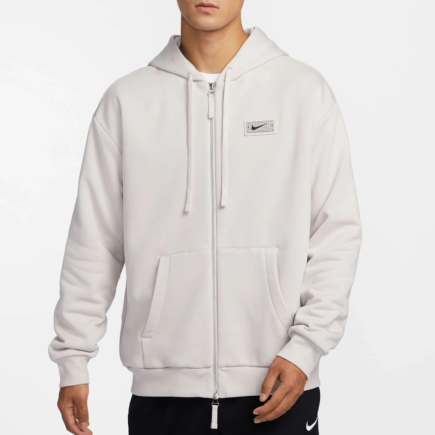 سترة تدريب فضفاضة متماسكة بغطاء للرأس للرجال من Nike Official Genuine Spring New HJ3898-104