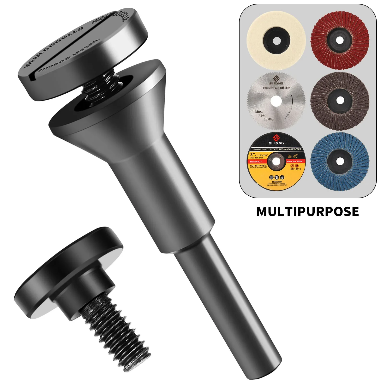 Cut-Off Wheel Mounting Mandrel Holder 3/8\
