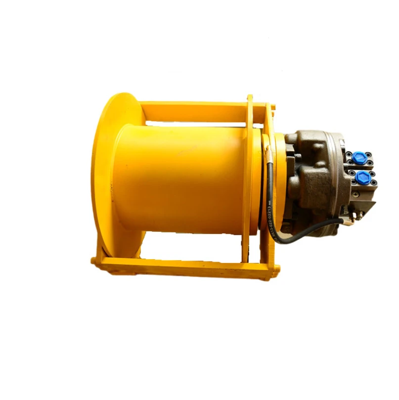 10000/11000/12000 Lbs Pounds 5t 5000kg Fishing Marine Boat Used Hydraulic Winch with Synthetic Rope Guide