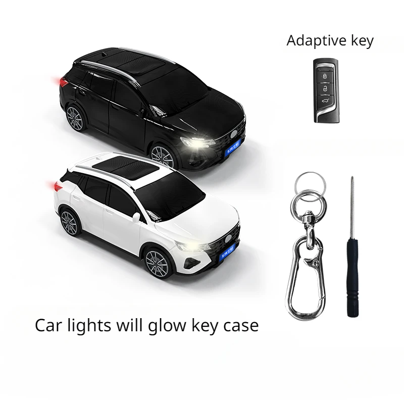 For Trumpchi GS4 Key Case Car Model Case Remote Control Protective Cover Key Chain Accessory Surprise Gift Car Decoration