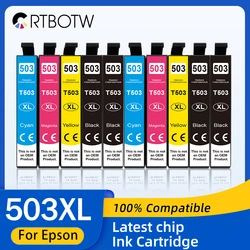 503XL Ink Cartridge Compatible For Epson T 503 T503 XL Epson503 Use XP 5200 5205 WF 2960DWF WF-2965DWF WorkForce Printer