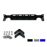 Kit de soporte de montaje Universal para enfriador de aceite de motor, accesorios de aluminio para coche de 2mm de espesor, nuevo tipo británico