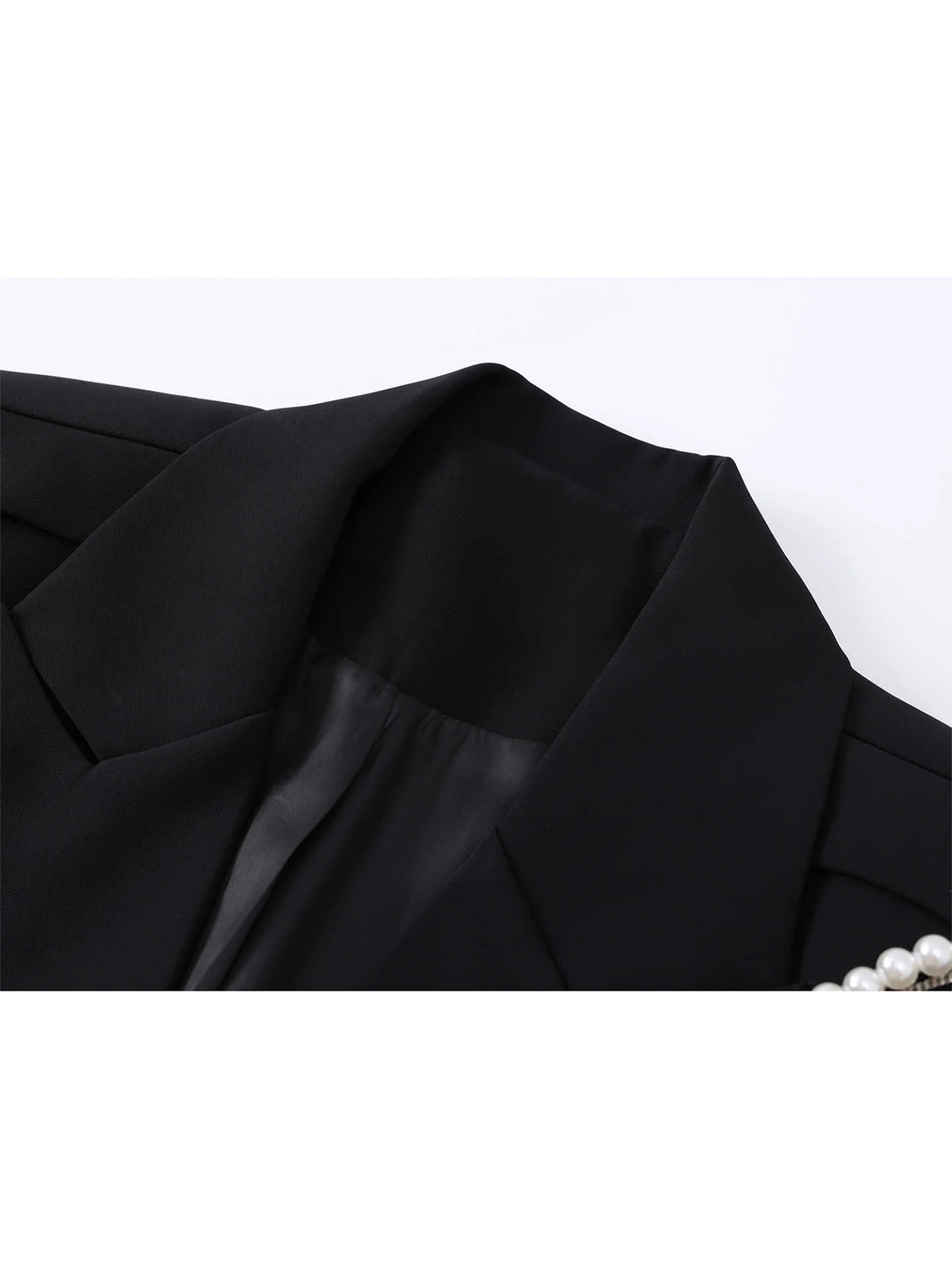 Women's Black Gothic Blazer Coat Vintage Fashion Streetwear Harajuku Long Sleeve Suit Jacket Emo 2000s Outerwear Clothes Autumn