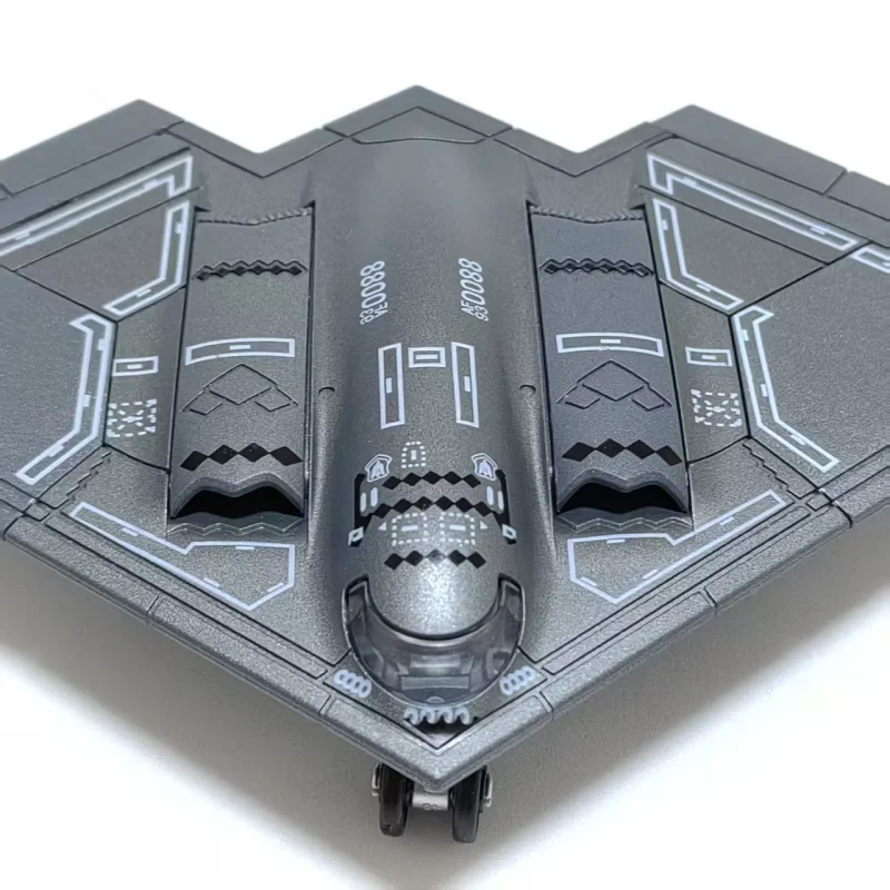 Avión militar de B-2 a escala 1/200, modelo de construcción de bombardero pesado sigiloso de EE. UU., modelo de avión de construcción de plástico, regalo para niños