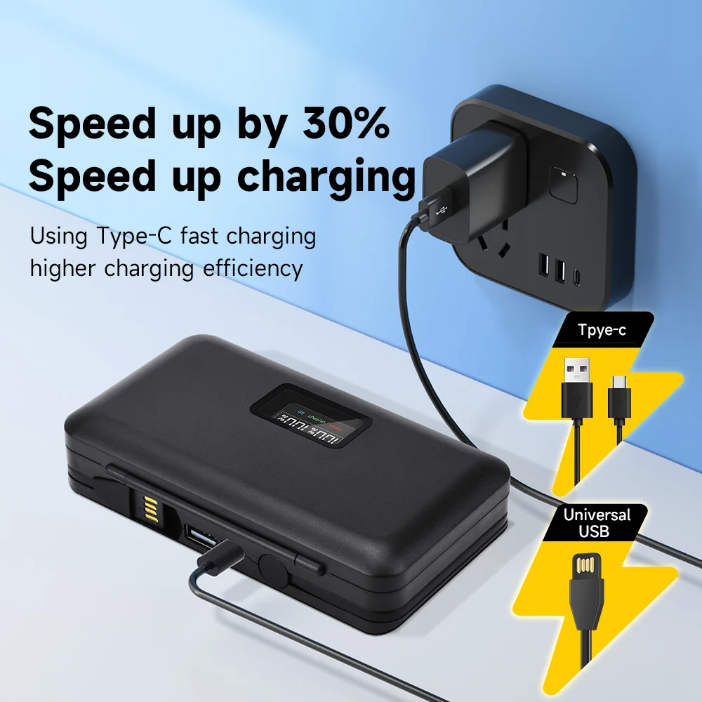 2500mAh EN-EL15C EL15C EN EL15 Battery+Multi-Function Charger Storage box for Nikon Z5, Z6, Z6 II, Z7, Z7II D780, D850, D7500