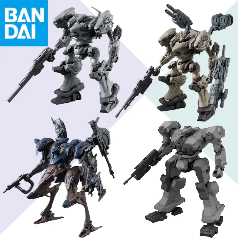 

Оригинальный сборный конструктор BANDAI 30MM ARMORED CORE Ⅵ NIGHTFALL STEEL HAZE MELANDER ORBITER, фигурки персонажей аниме, подарок