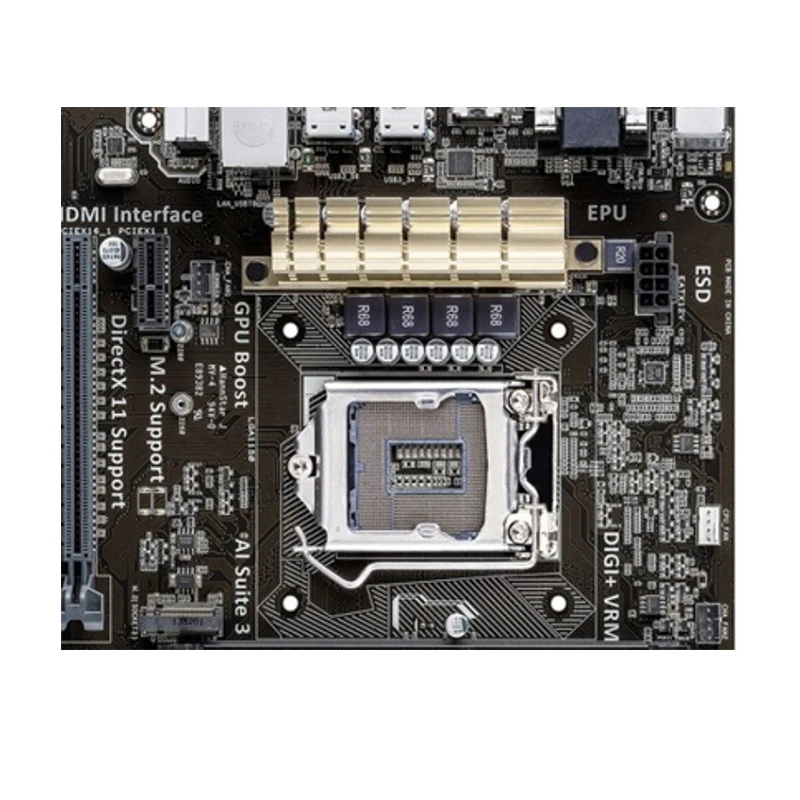 Per la scheda madre Intel Z97 Z97-K Usato originale LGA 1150 LGA1150 DDR3 32GB USB2.0 USB3.0 SATA3 Scheda madre desktop