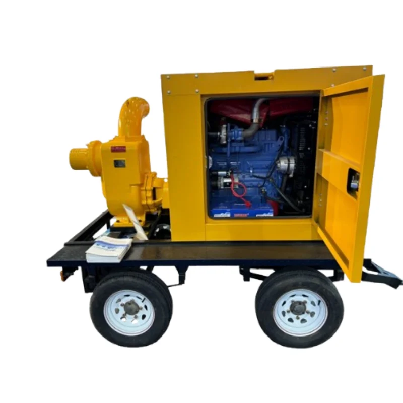 Factory Direct High Flow Sewage Water Industrial Portable Self-priming Pump Agriculture Irrigation