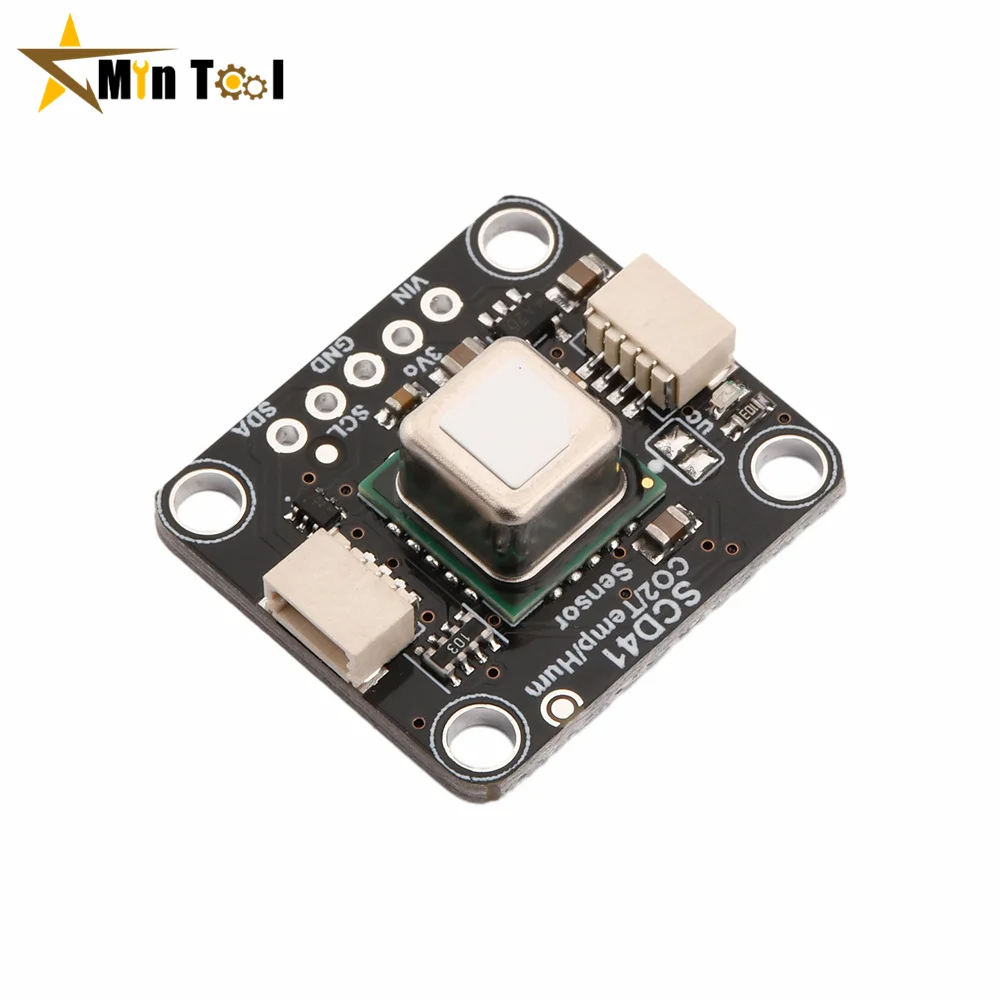 SCD 40 SCD41 Gas Sensor Module Detects CO2 Carbon Dioxide Temperature And Humidity Sensor I2c Communication Measuring Tool